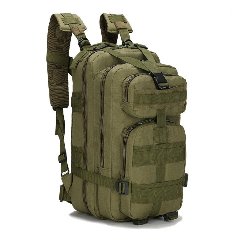 Mochila Estilo Militar de Nylon - Capacidade 30 Litros